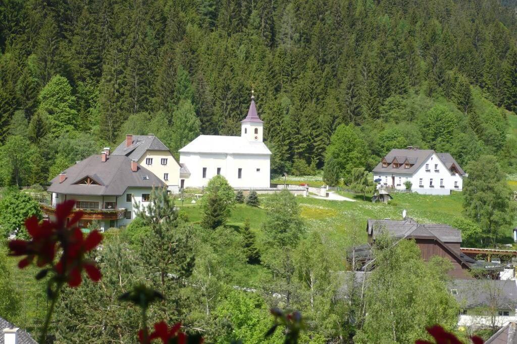 Ferienwohnung Moersbachblick Donnersbachwald Bagian luar foto
